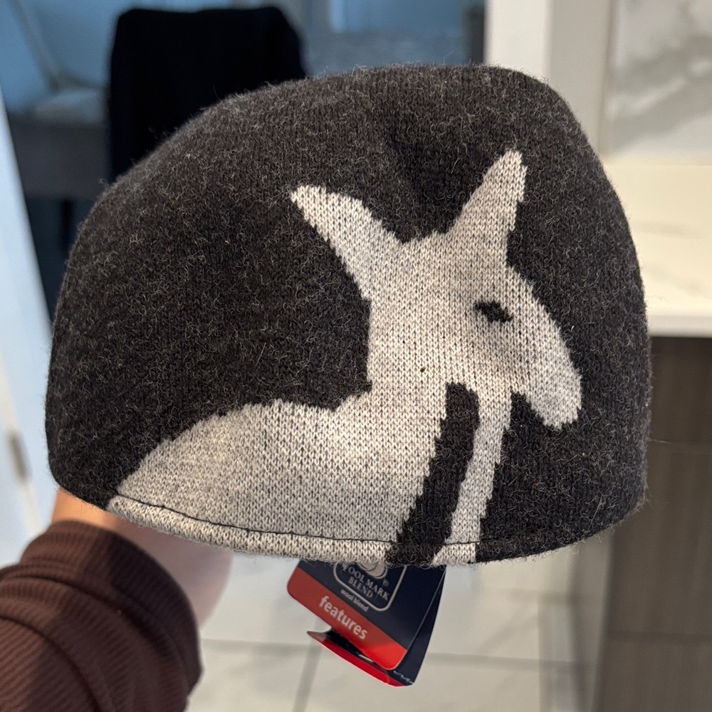Kangol Black Wool Cap - Picture 3 of 3
